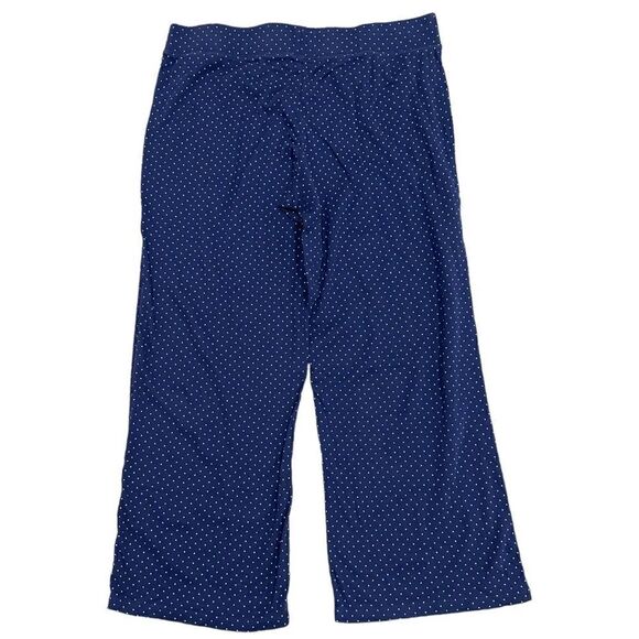 VICTORIA’S Secret Blue Polka Dot 2 Piece Pajama Set Sz M - Picture 9 of 11